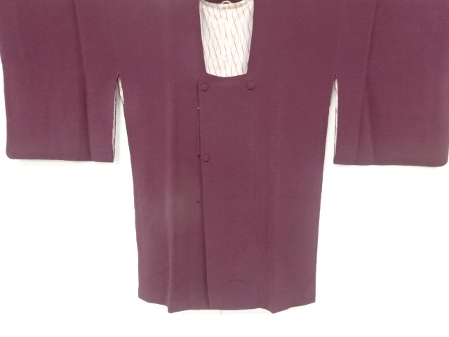 縮緬地ロング道行コート